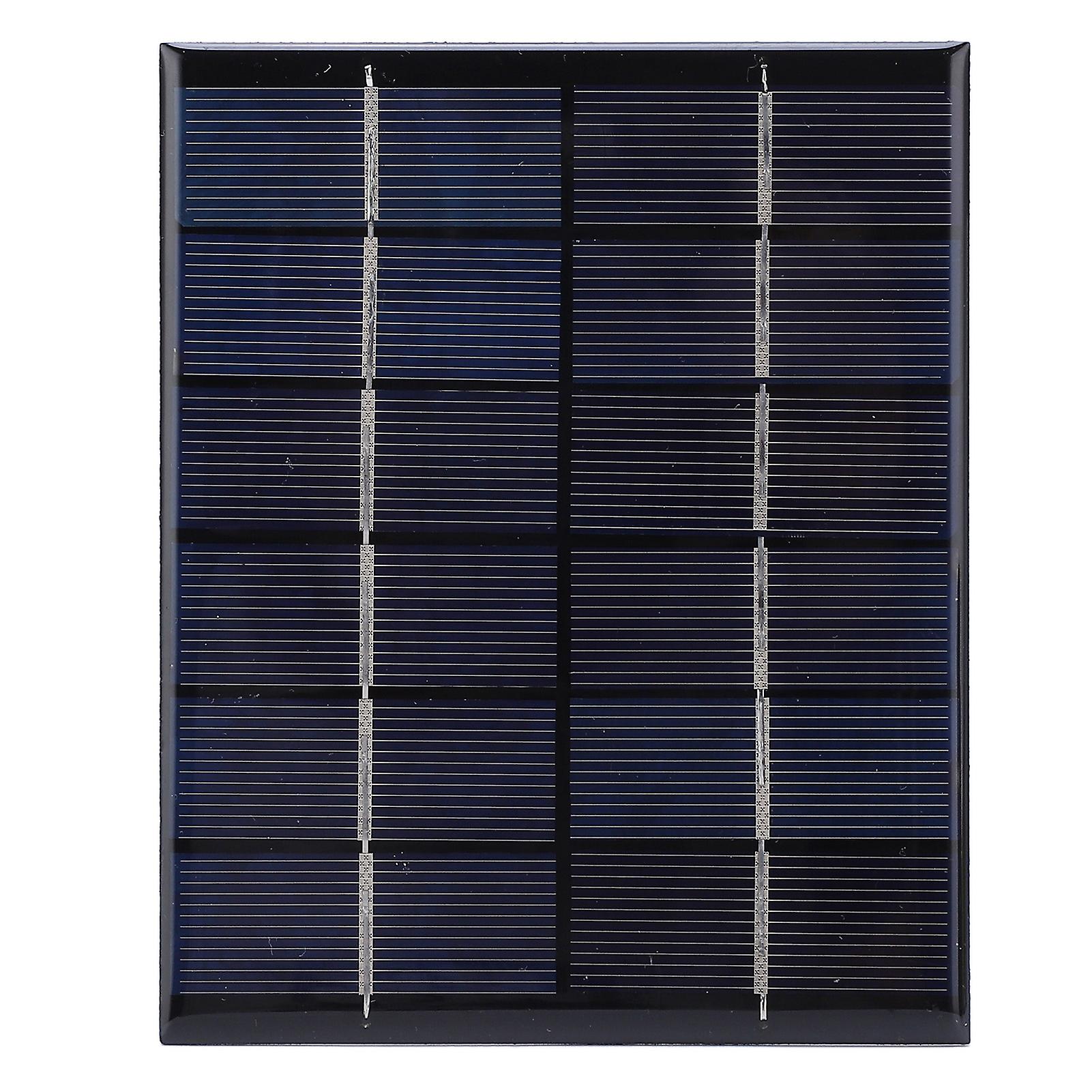 Solar Panel Charger 2W 6V, High Output Efficiency, Monocrystalline Silicon, Waterproof Design, Ideal for Outdoor Use