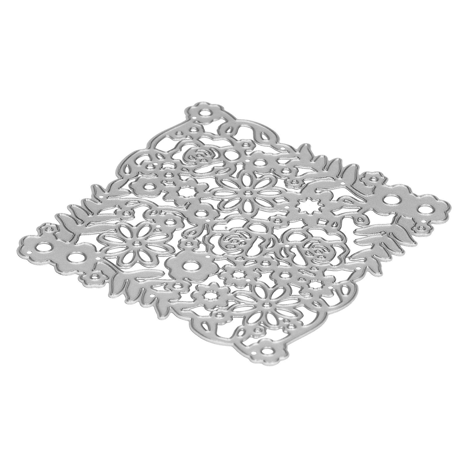 2Pcs Embossing Cutting Die Unique Shape Exquisite Workmanship Strong Durable Die Cutting Machine