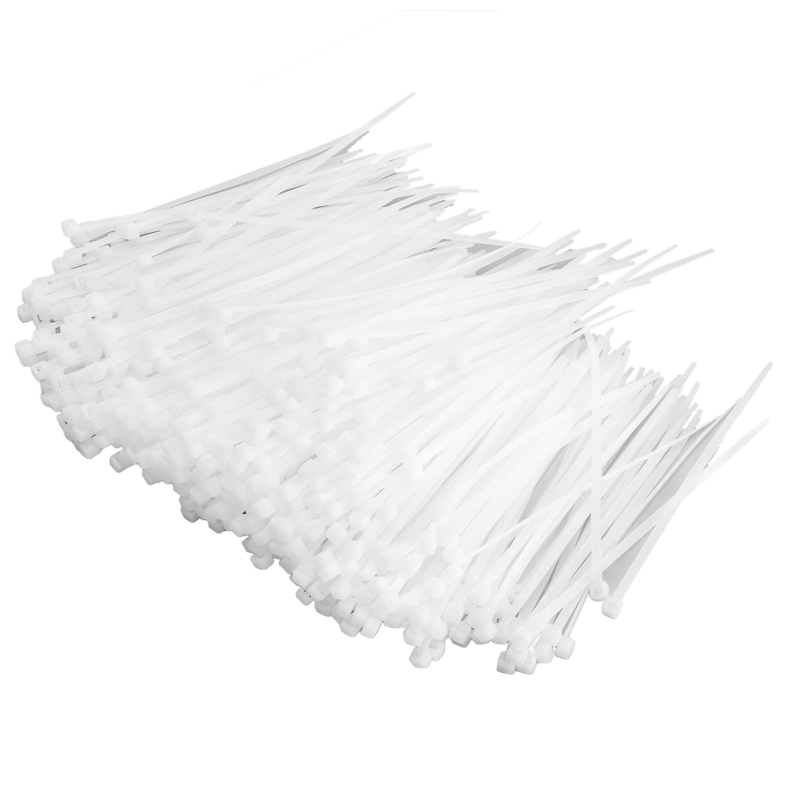 500PCS 5.9in Nylon Self Locking Cable Ties Heat Resistant