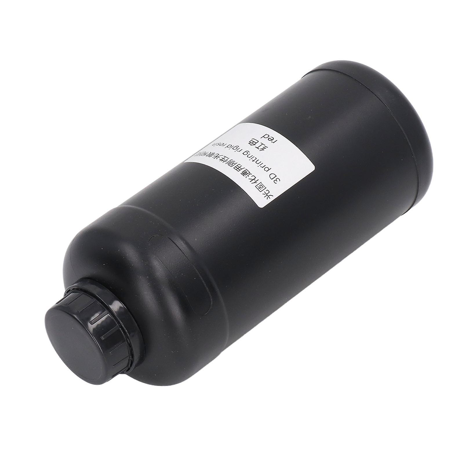 Red 1000ml Universal Rigid Photosensitive Printing Resin for DLP LCD 3D Printer, Light Curing