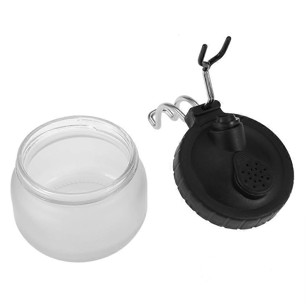 Airbrush Cleaning Pot Set with 11 Needle & Brush Tools, 110mm