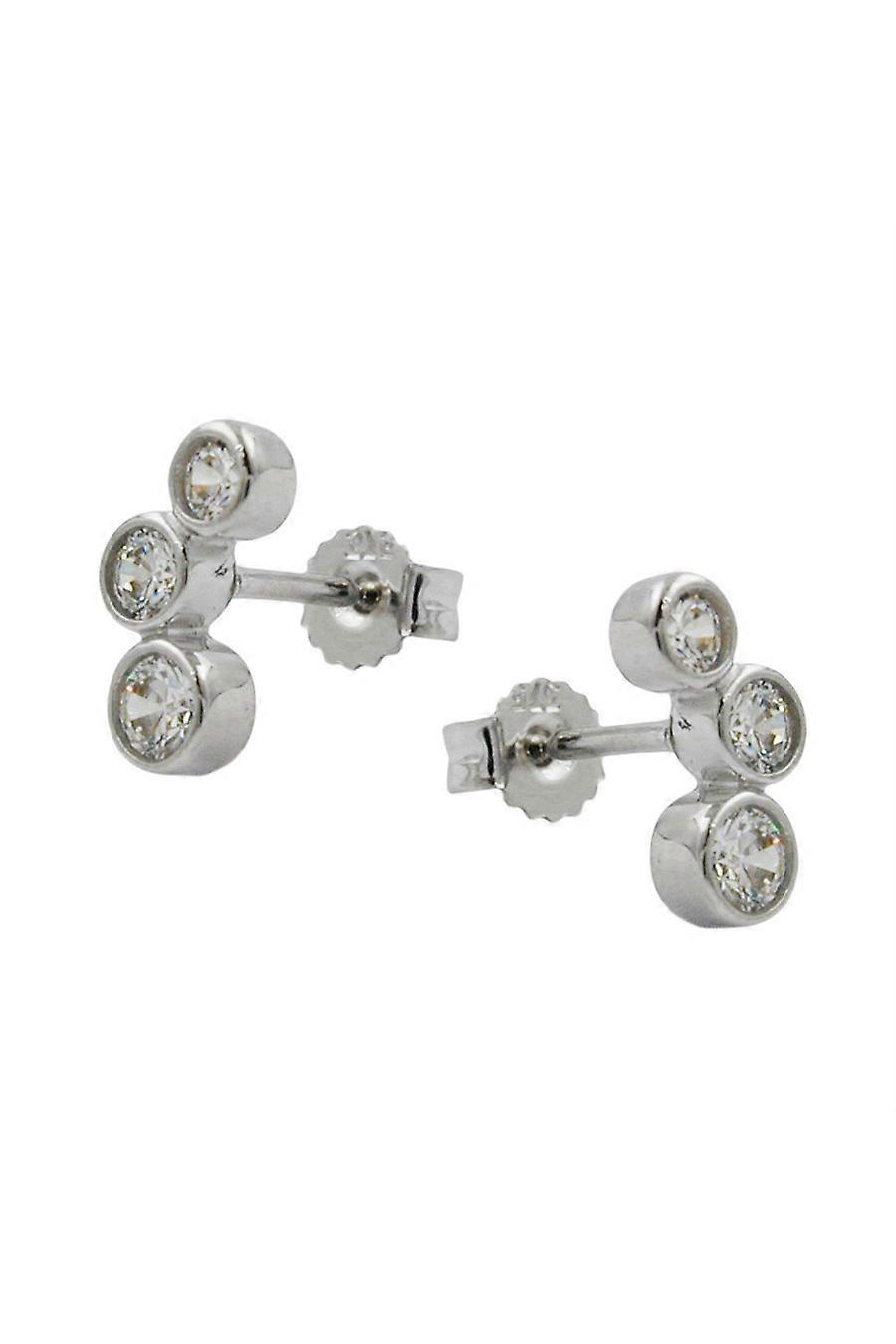 Earrings Zirconias 9k White Gold - Gl430898