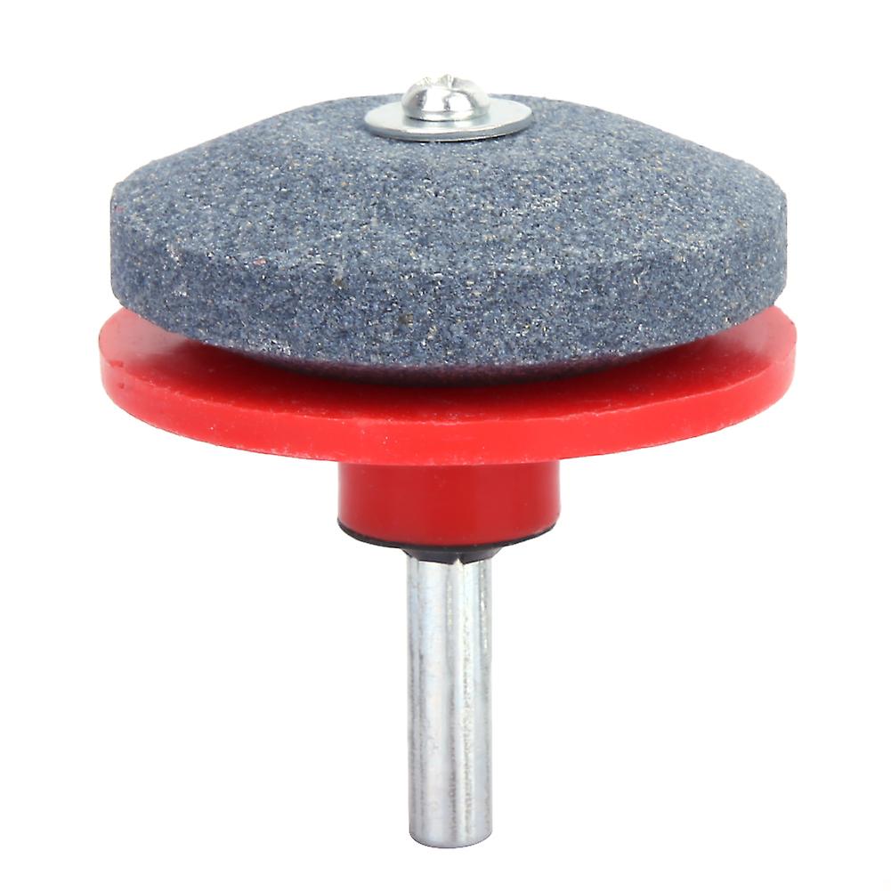 Lawn Mower Sharpener, Lawn Mower Blade Grinder, Electric Drill Grinding Tool (Red)