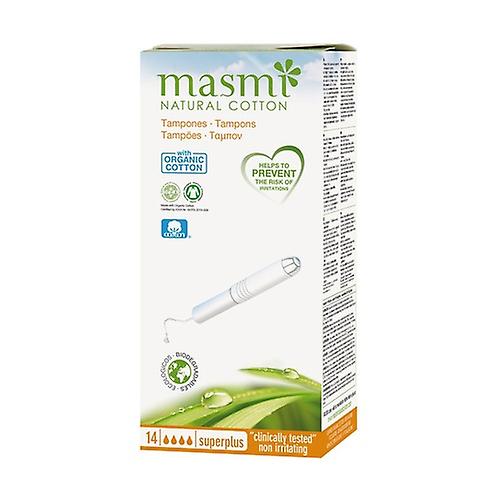 Natural Cotton Super Plus tampons 12 units