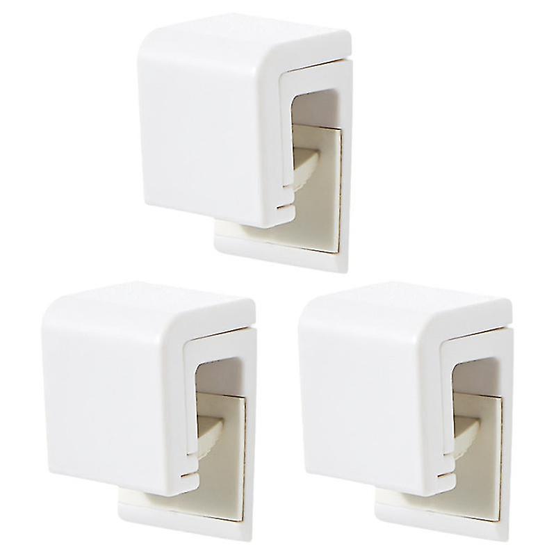 3pcs Wall-mounted Toothpaste Holder Clip