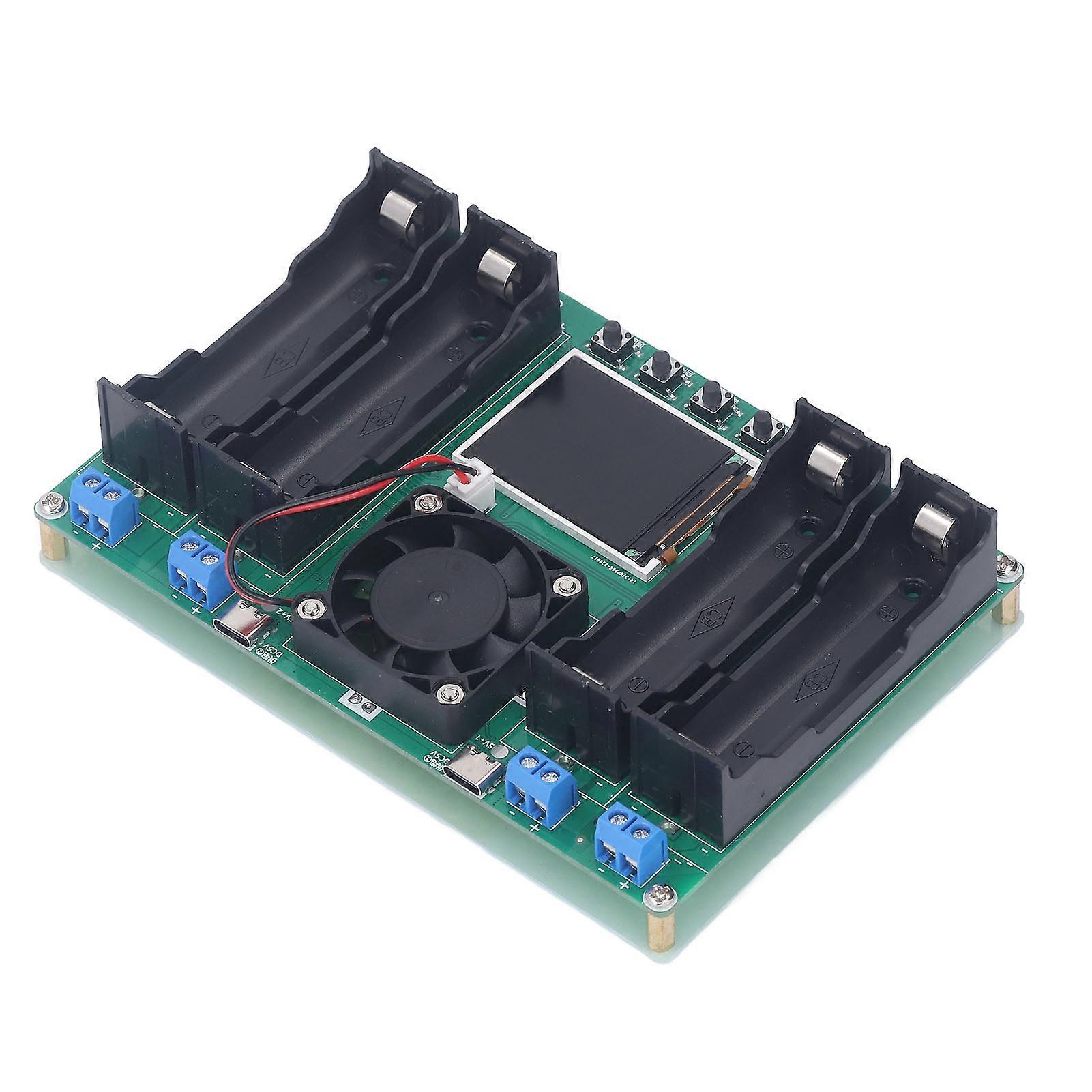 4-Channel 18650 Battery Capacity Tester Module with Internal Resistance Detection