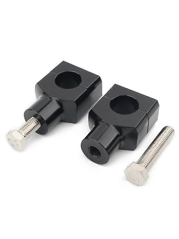 1 25MM Motorcycle Heightening Fixed Clamp CNC Handlebar Risers Kit Mount for Harley Sportster Dyna For Honda CBR Bobber Chopper