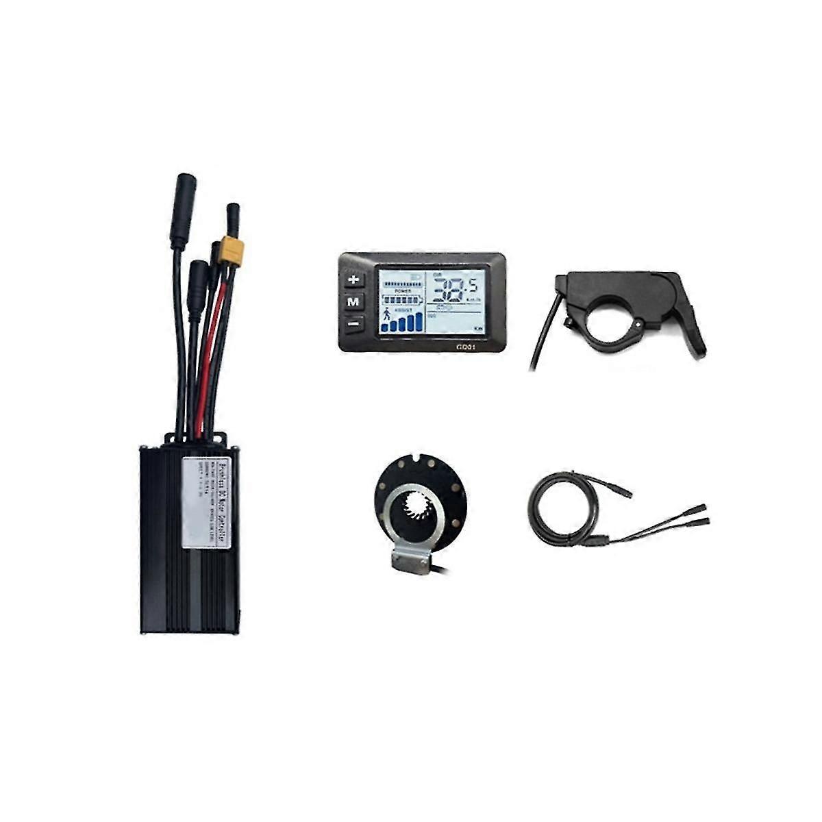 Styrsystem 26a för 36v / 48v 500w / 750w motor Gd01 med Universal Controller Small Kit