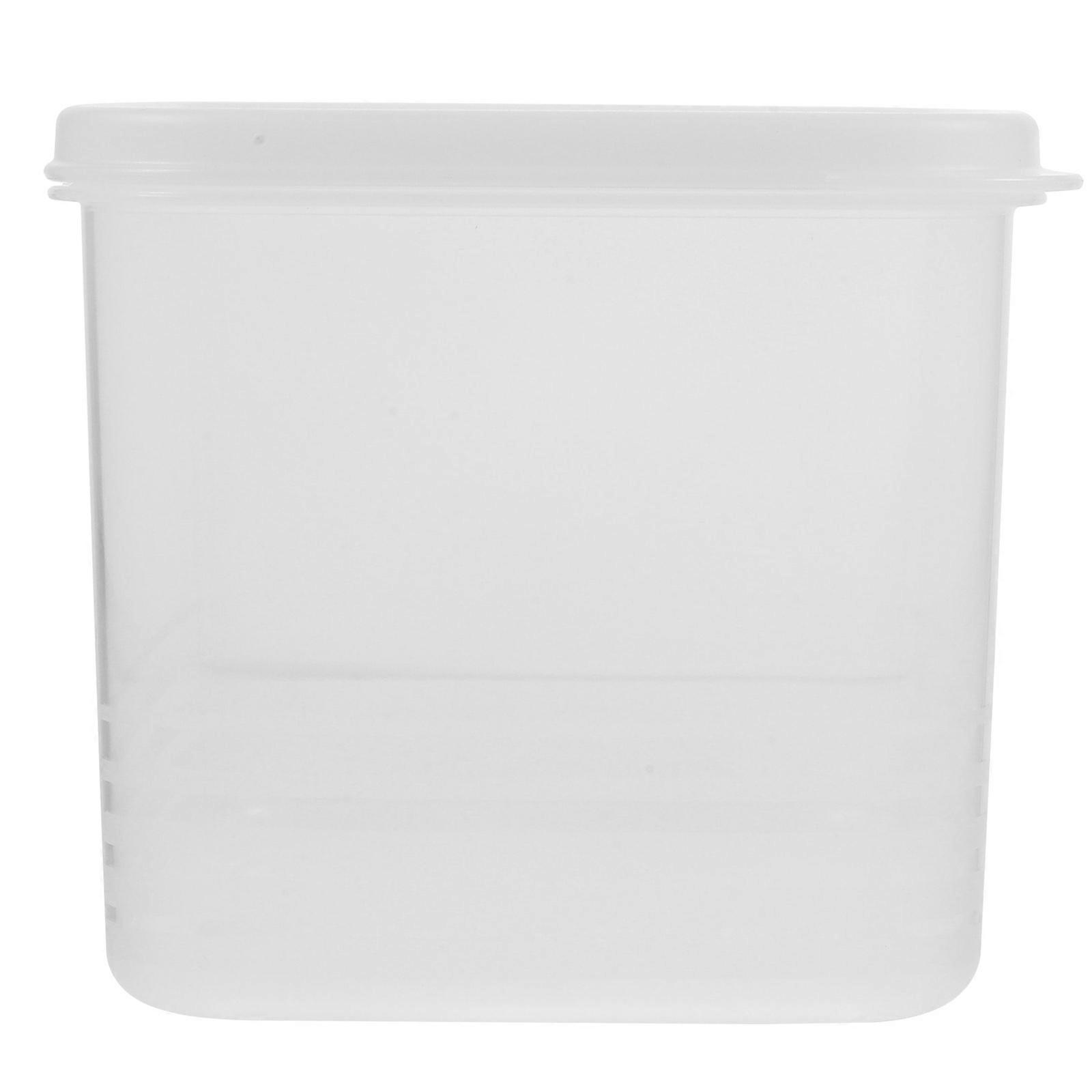 Reusable Fridge Box Toast Box Bread Storage Case Lidded Fridge Food Container