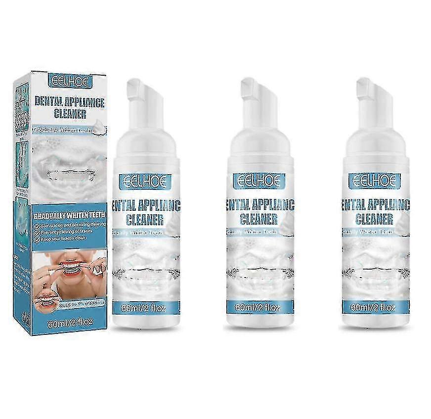 Eelhoe Orthodontic Foam Cleaner Σιδεράκια Foam Cleaner Φροντίδα Καθαρισμού Αφαίρεσης Λεκέδων 60ml -3058204118851