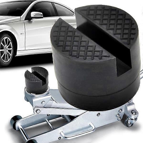 Car Rubber Jack Pad Frame Protector Adapter Jacking Pinch Weld Black