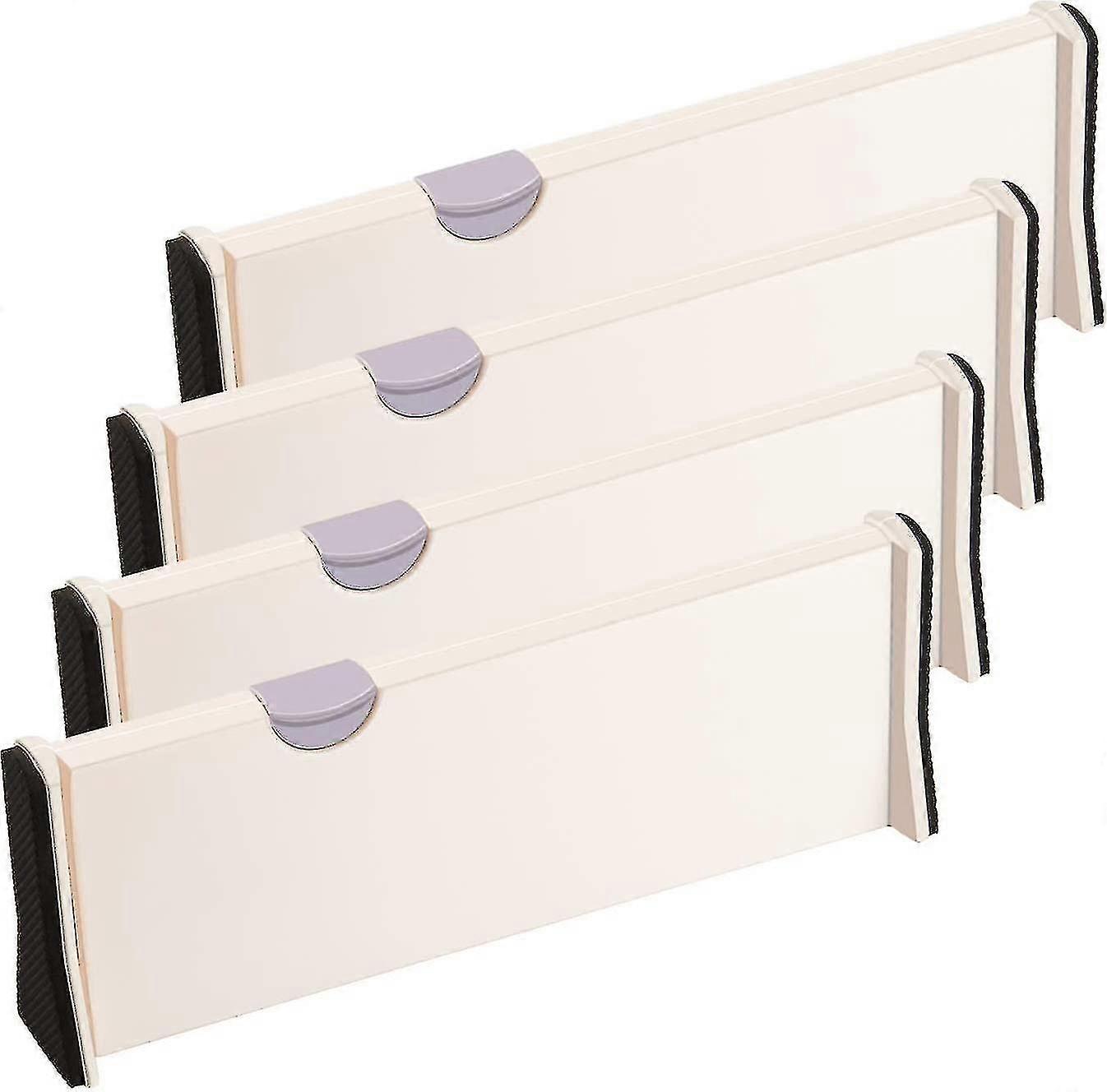 オフィス、キッチン、引き出し、バスルーム、ベッドルーム、ドレッサー用の4ピース引き出し仕切り拡張可能な引き出しオーガナイザー Storage_