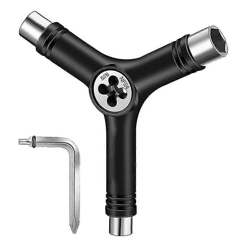 All-in-one Skate Tools Multi-function Portable Skateboard Y Tool Accessory