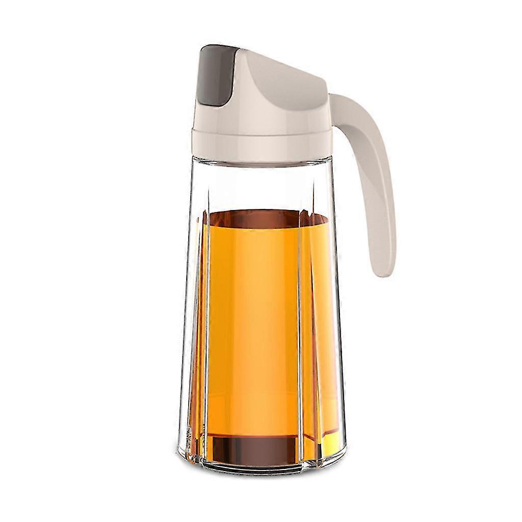Large Olive Oil Dispenser Bottle  Auto Flip Condiment Container