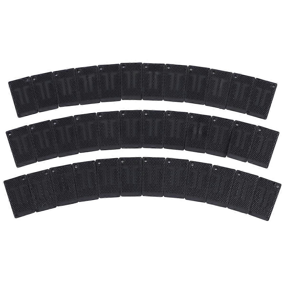 Plastic Shims for Leveling - 36 Piece Jar, Strong and Durable Table , DIY Levelers for Furniture, T