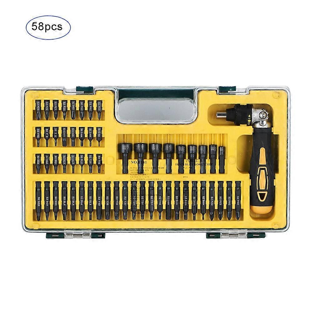 58Pcs Hex Socket Sleeve Wrench Combination Car Repair Removal Installation Tools Kit