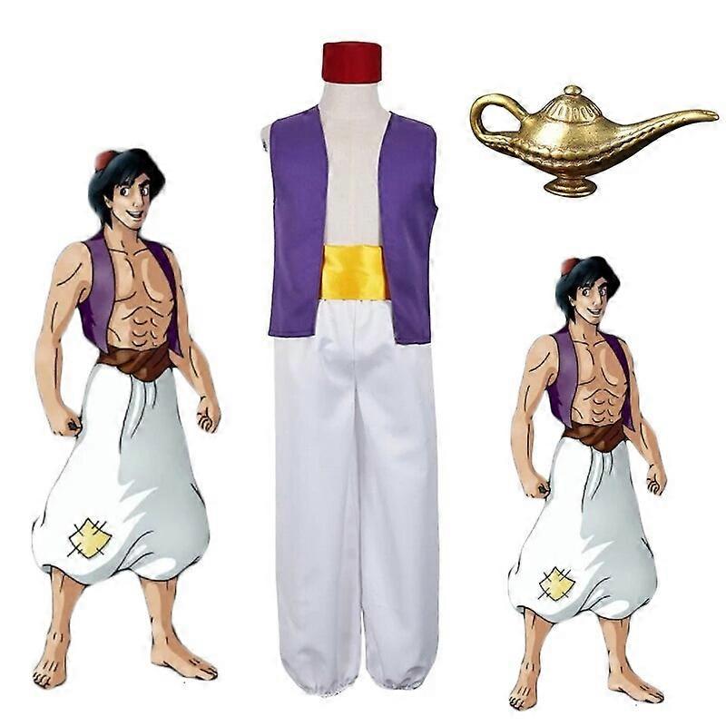 هالوين الكبار الخيال الأسطوري الأمير علاء الدين ألف ليلة أنيمي كوسبلاي زي كامل