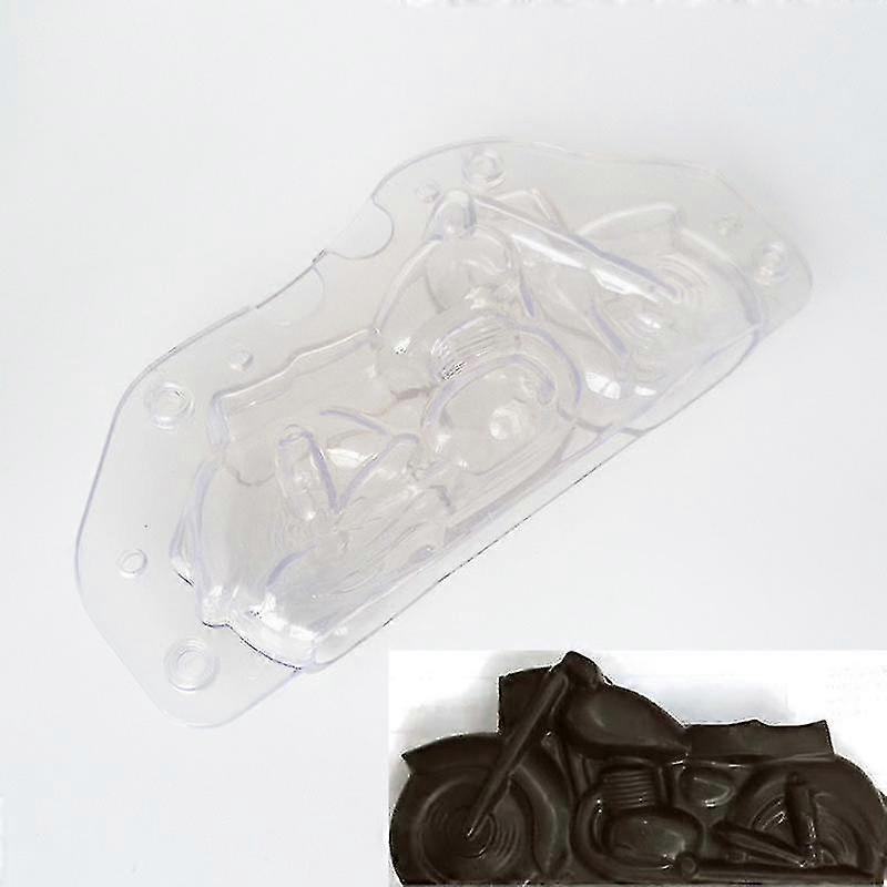 3D Motorrad Form Schokolade Form