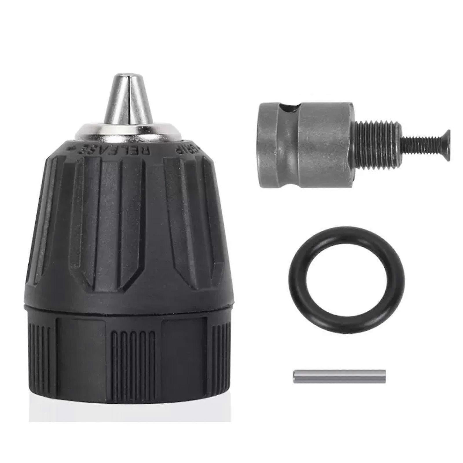 1/2'' Drive Hex Drill Chuck Converter Adapter Socket Wrench For Impact/Drill