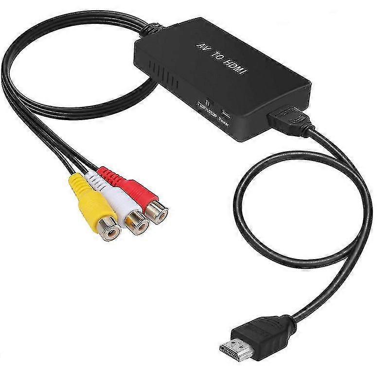 Rca To Hdmi Converter,1080p Composite To Hdmi Adapter