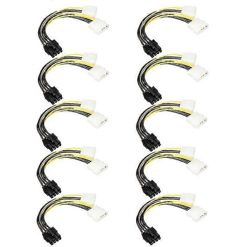 8pin To Dual 4pin Video Card Power Cord Graphics Cable Wire Adapter For Adults
