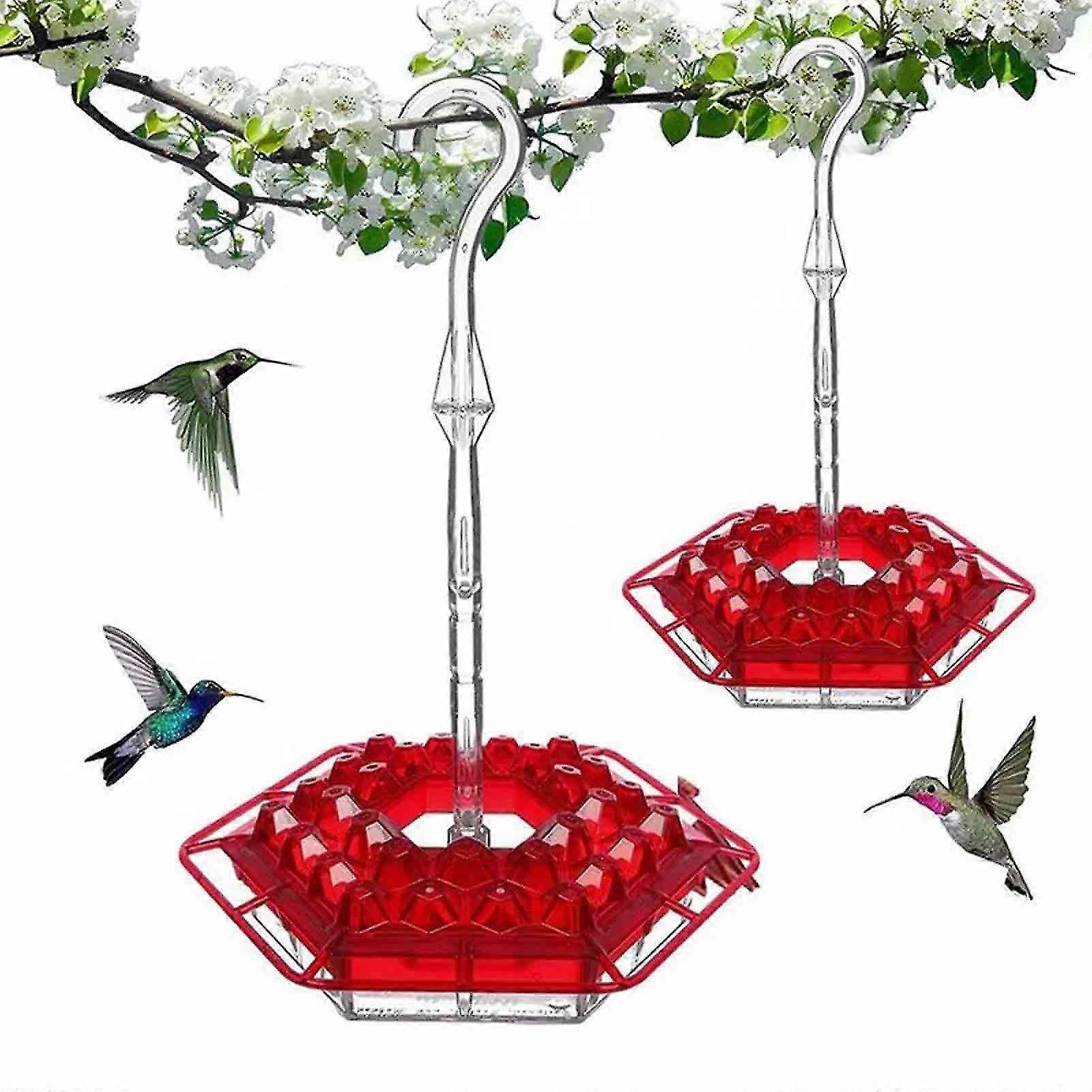 Hexagonal Hummingbird Water Feeder Hexagonal Hanging Hummingbird Feeding Tube