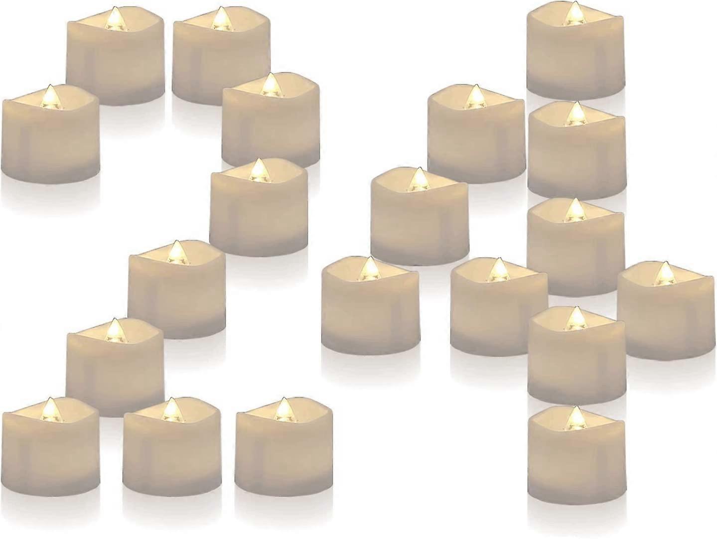24 Pack LED Tea Lights Candle Battery Operated