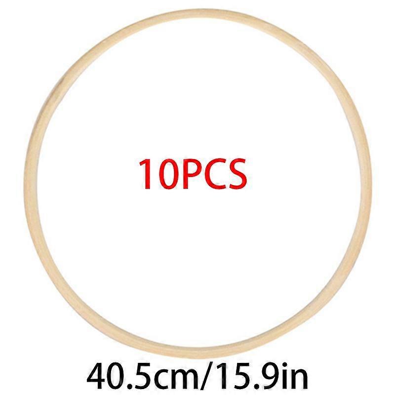 10pcs bamboo ring cerchio rotondo catcher casa decorazione fai-da-te cerchio per ghirlanda di fiori casa giardino pianta decor cesto appeso