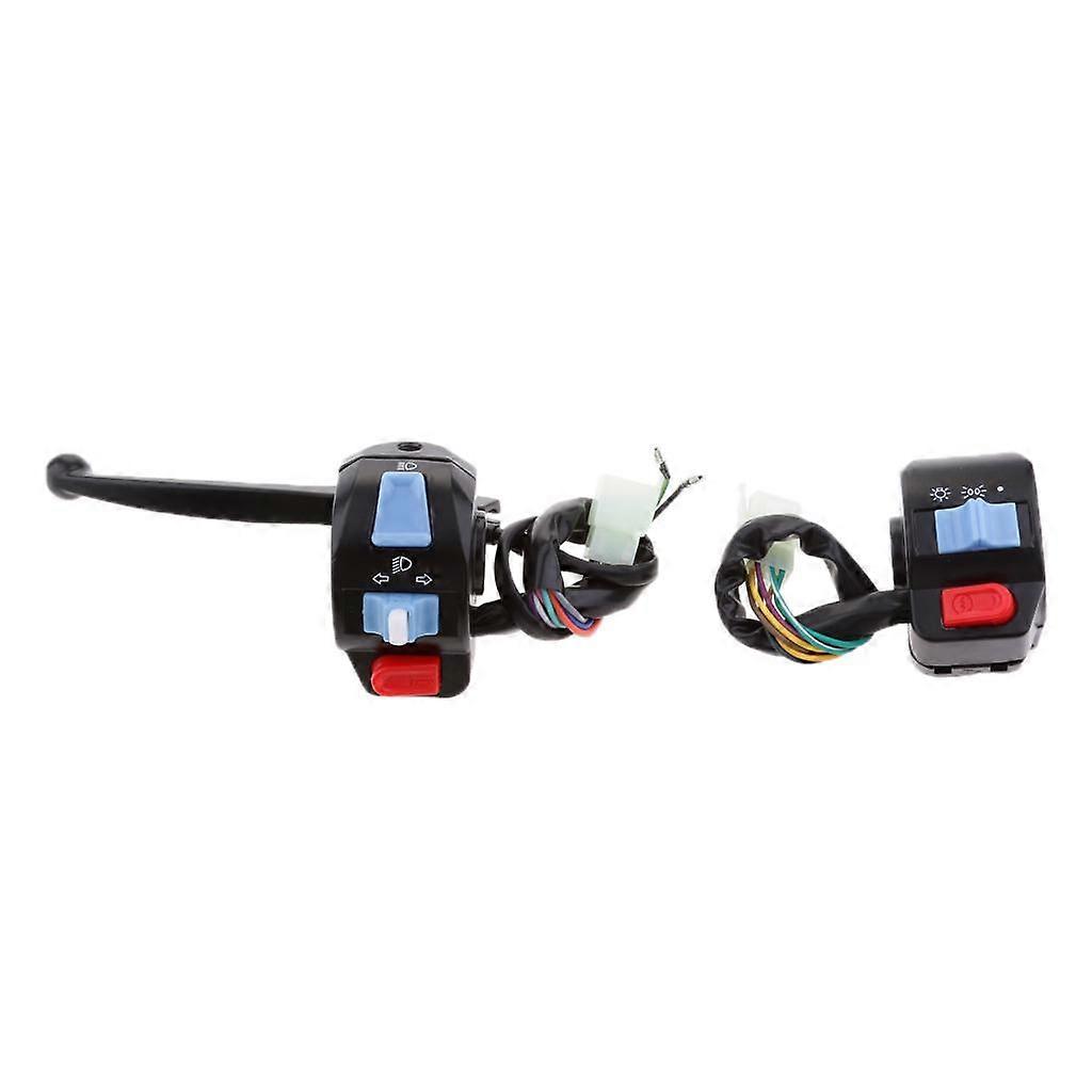 Motorcycle Scooter Handlebar Horn Turn Signal Light Controller Switch Type 2