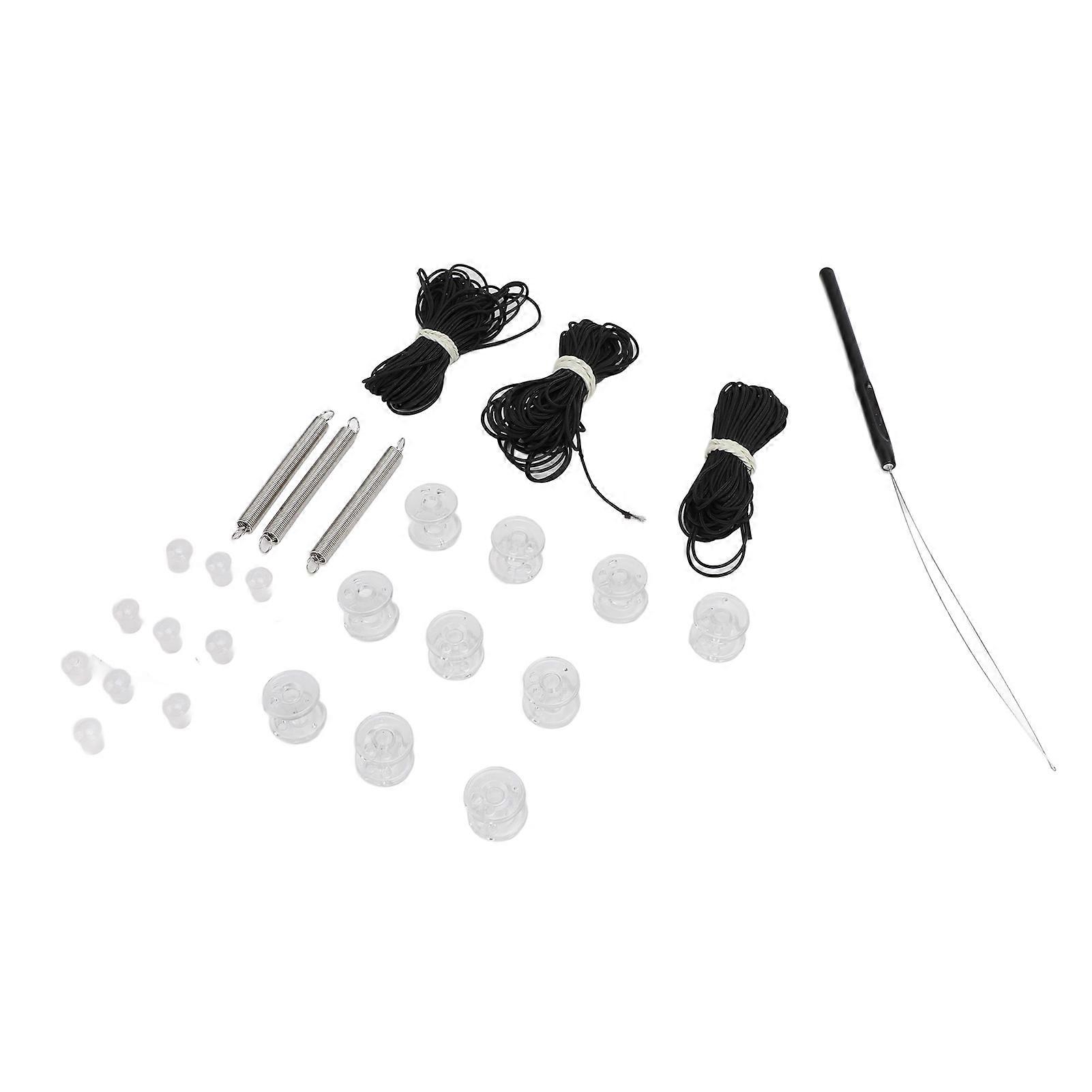 RV Shade Repair Kit Effective Professional Window Shade Restringing Kit for RV Trailer Day Night Pleated Shade