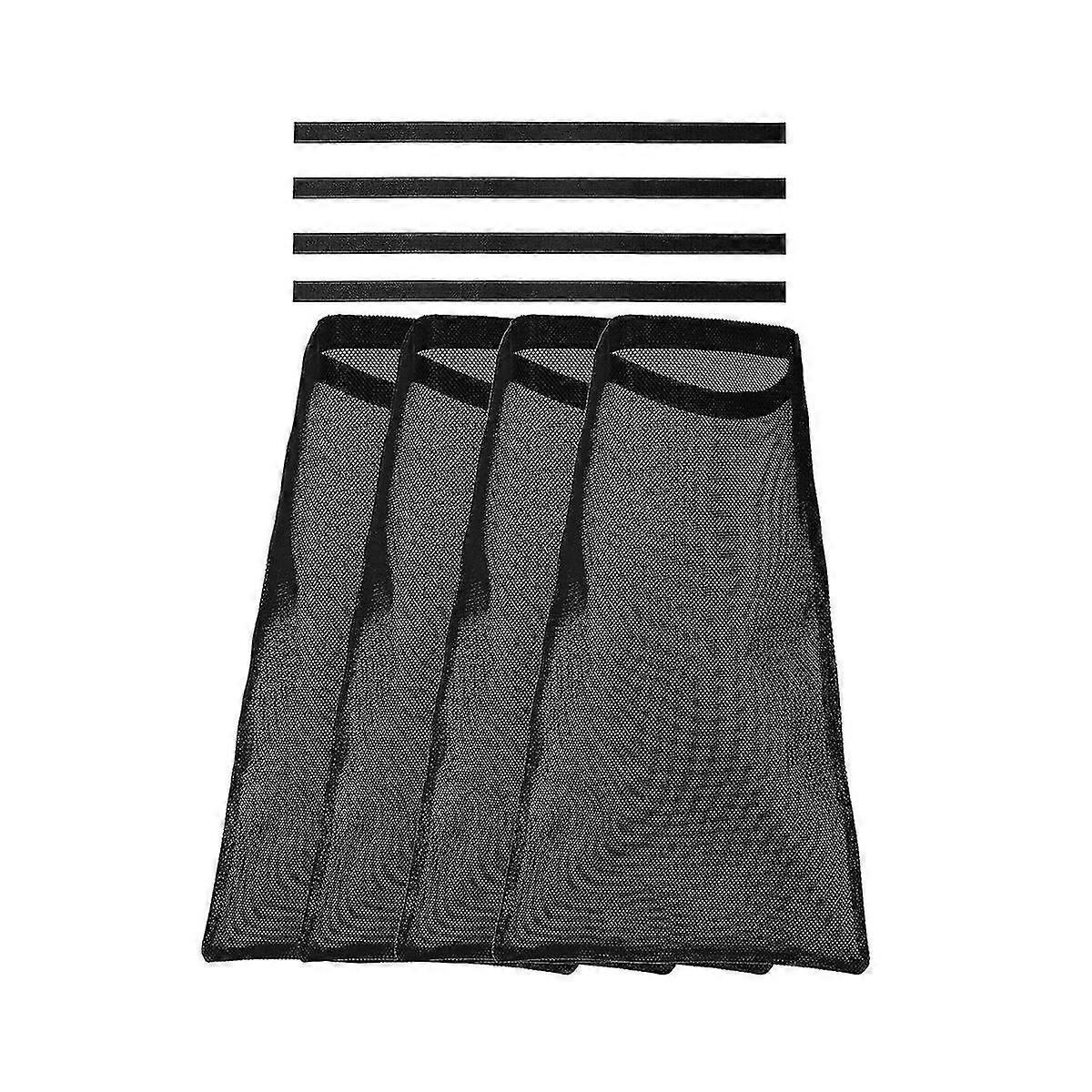 4 Pack Dryer Vent Lint Bags Lint Traps Lint Dust Bag compatible with Outdoor Dryer Vents Capturing Lint And Dus