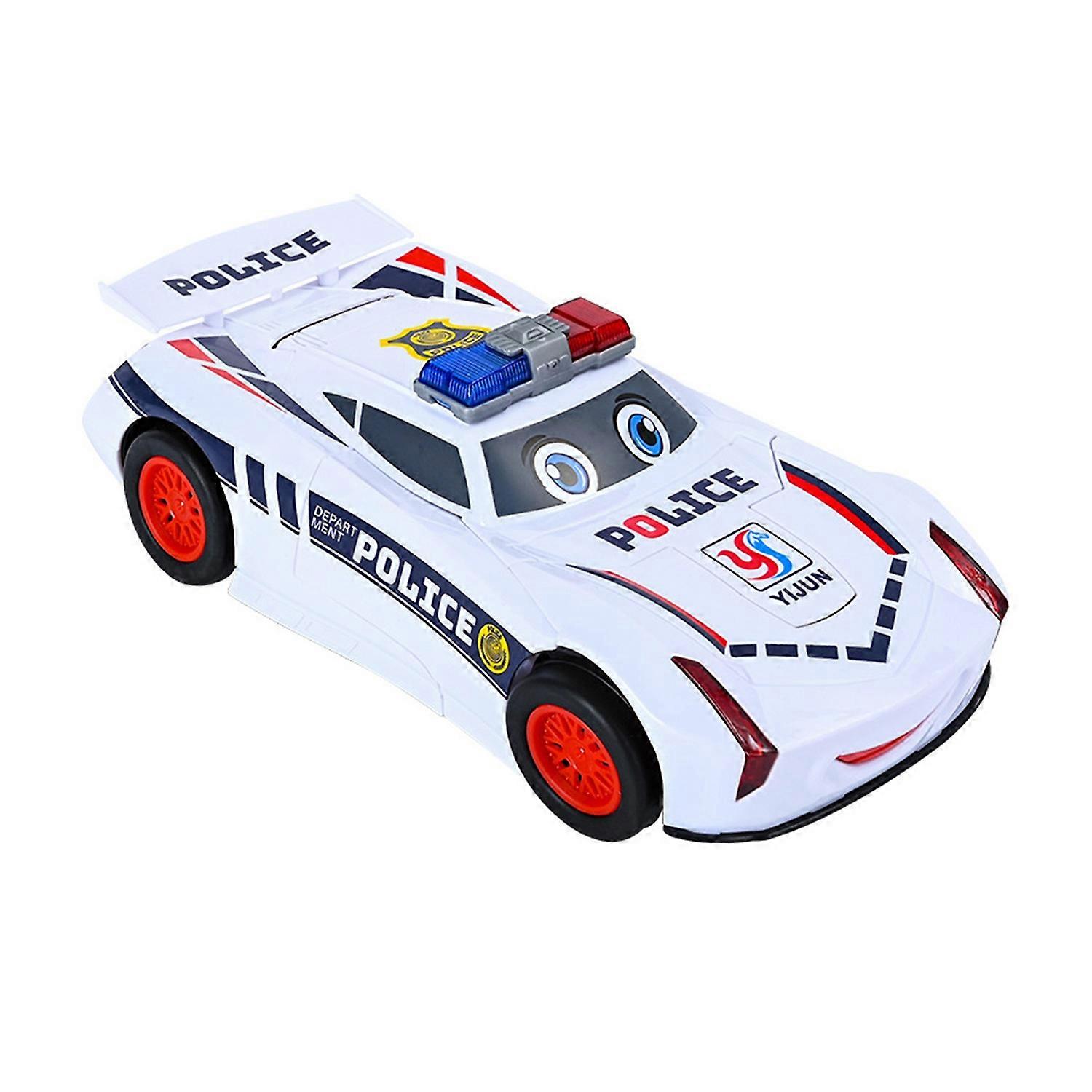 Electric Transforming Robot Car Toy with Music Light Automatic Obstacle Avoidance Deformation Tank