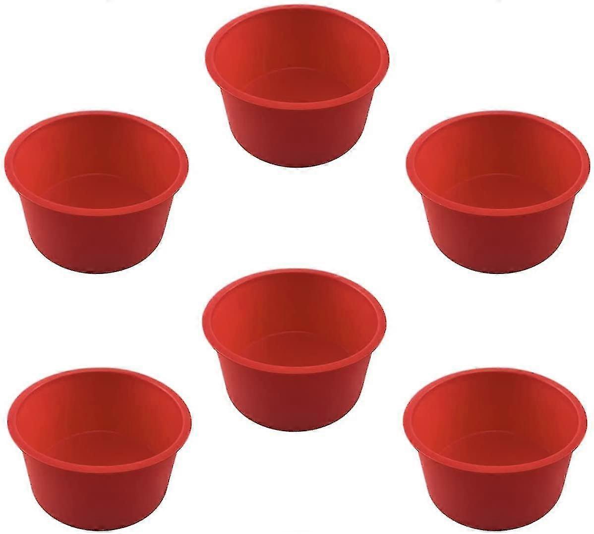 Silicone Cake Pan For Baking, Round Cake Molds Baking Pan Non-stick Quick Release