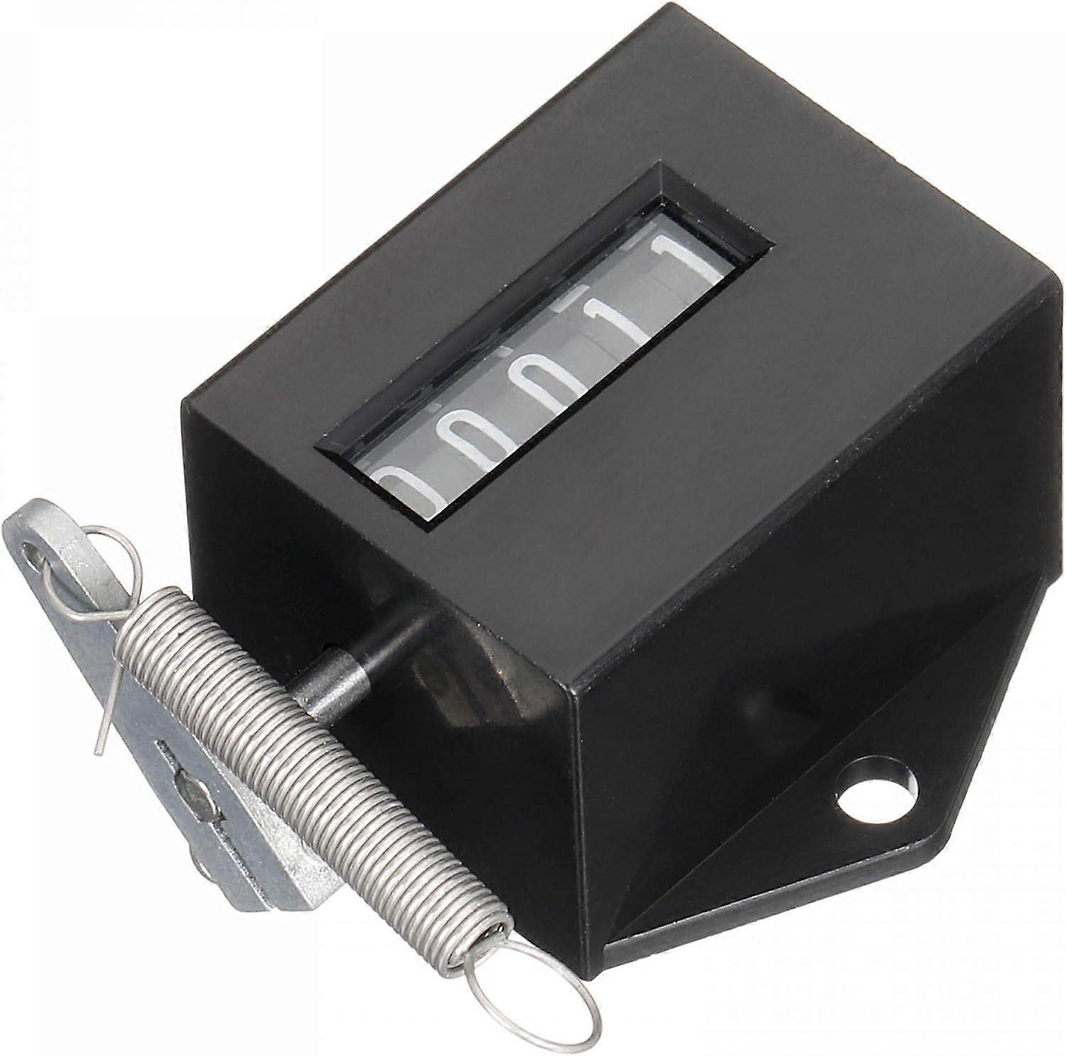 convenient Manual Tally Counter With Spring, 5 Digit Tally Counter Hand Pull Counter Mechanical Manual Stroke Clicker