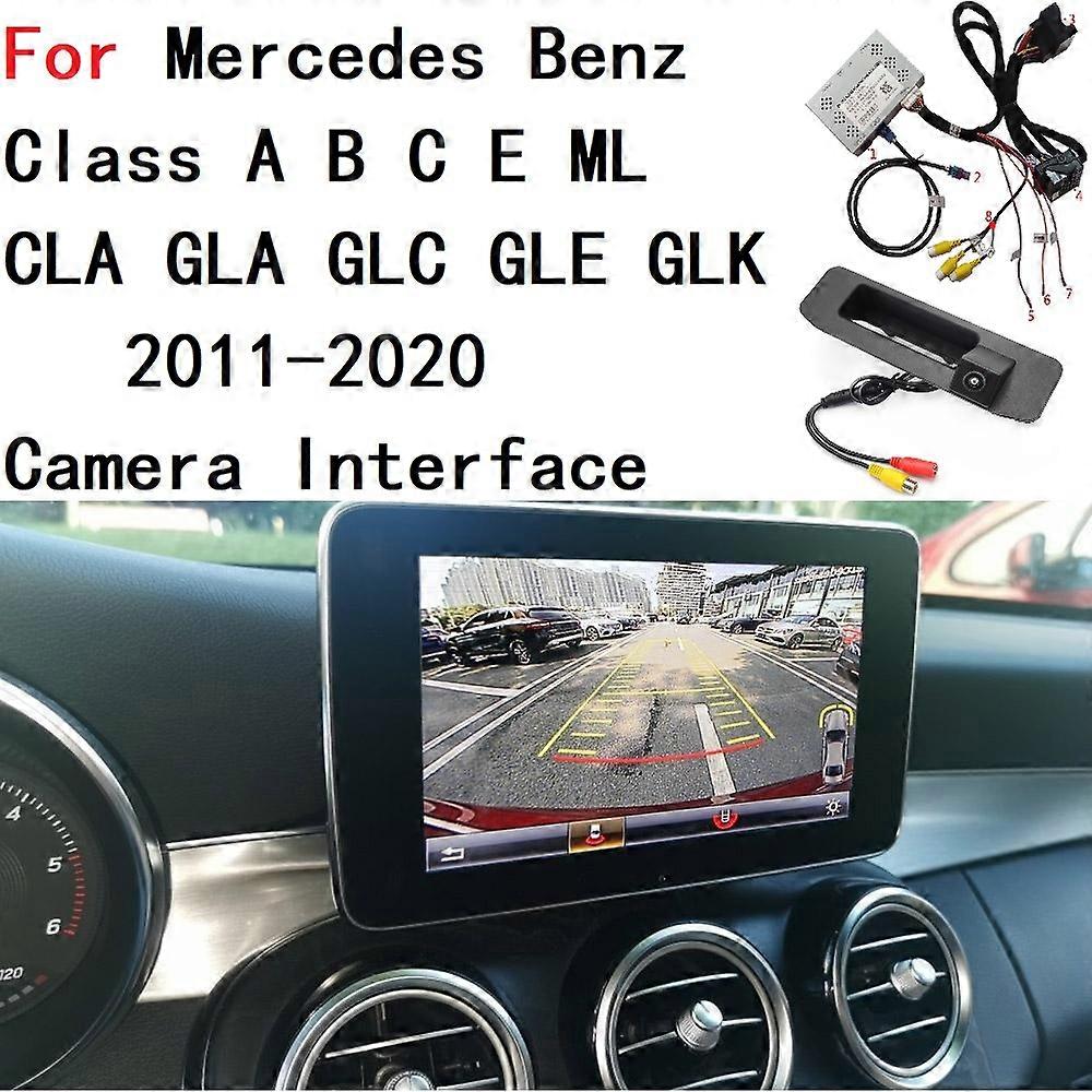 For Mercedes Benz Reverse Camera Interface Class A B C E GLA GLC GLE GLK CLA SLK SLC V ML Front Rear Camera Adapter