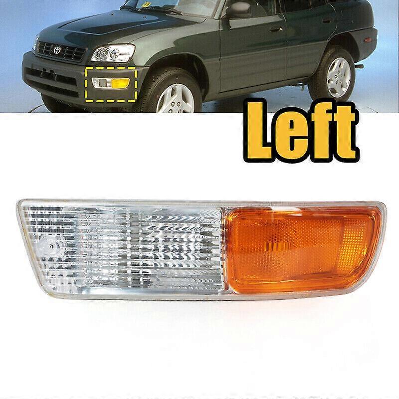 Front Fog Light Housing Set W/ Harness For Toyota RAV4 1998-2000 - Driver & Passenger