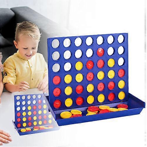 Four Piece Chess 3d Five Piece Four Piece Lian Chess Parent-child Interactive Chess Board Game Toys