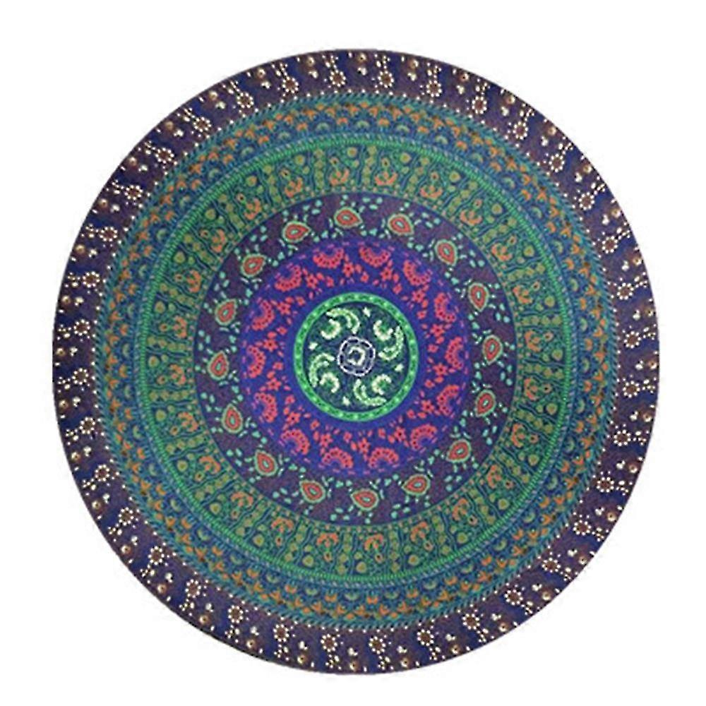 Beach Blanket Tapestry Round Printing Picnic Mat for Beach Throw