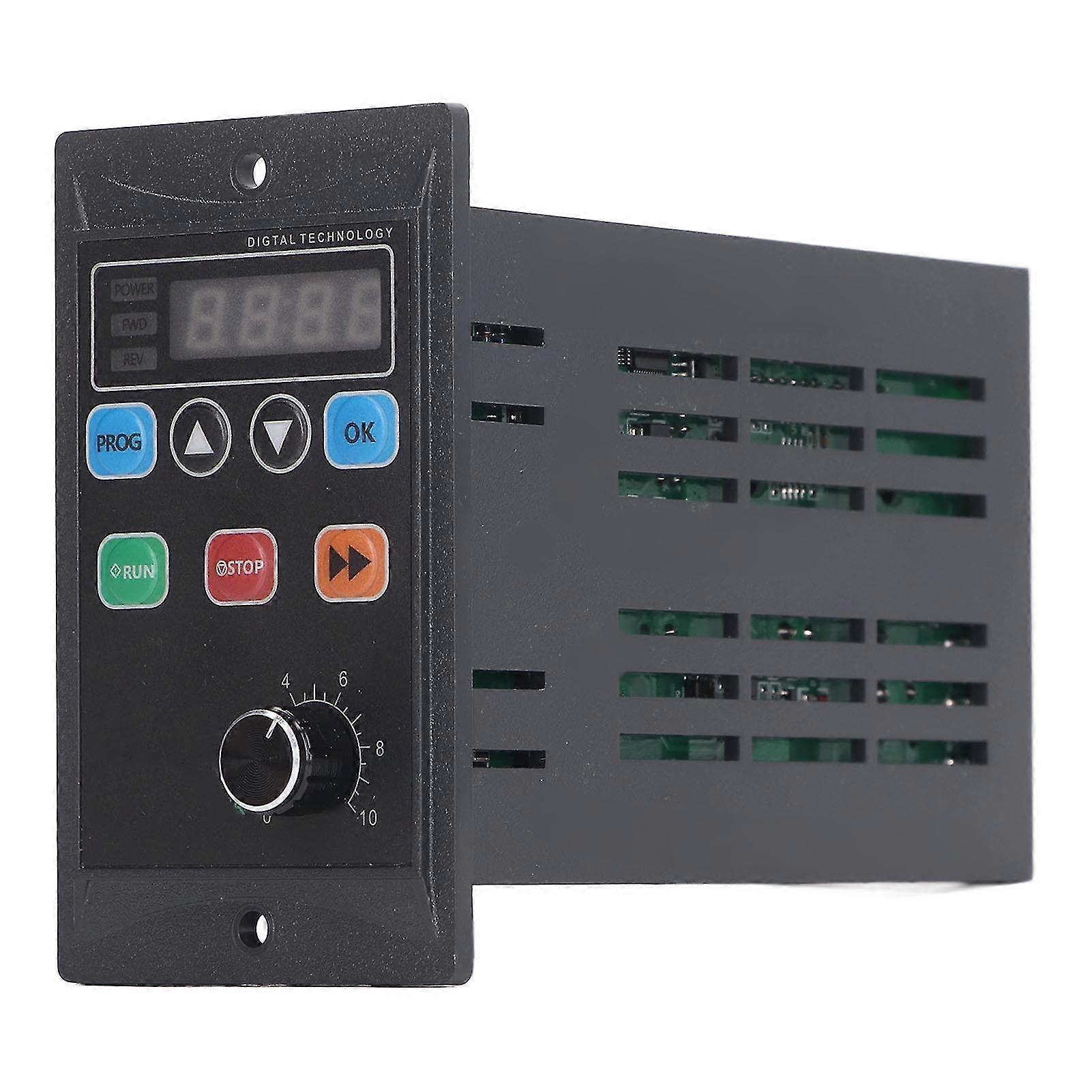 400W Mini Motor VFD Inverter Single Phase 176-264V Input to 3 Phase 0-220V Output Variable Frequency Drive Controller