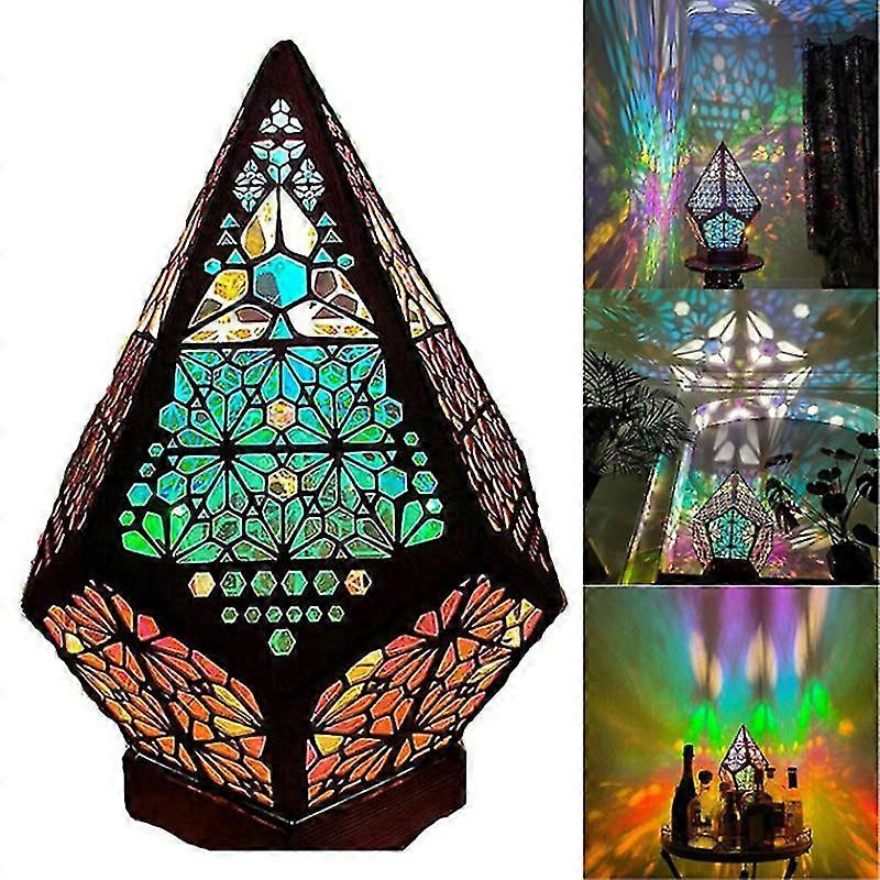 Led Colorful Diamond Lights Polar Star Floor Lamp Bohemia Decor Floor Lamp