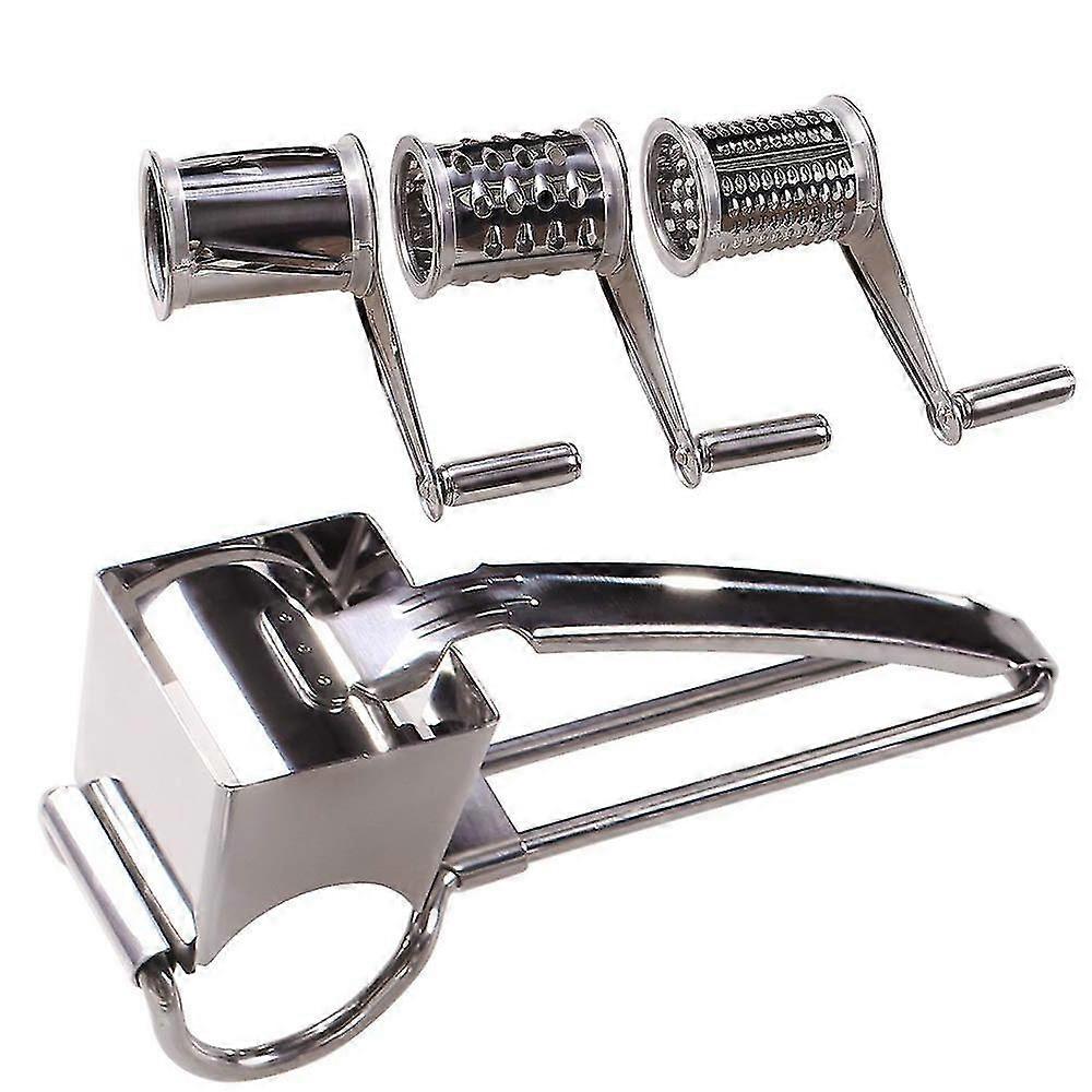 Hand Rotary Cheese Grater 3 Blades