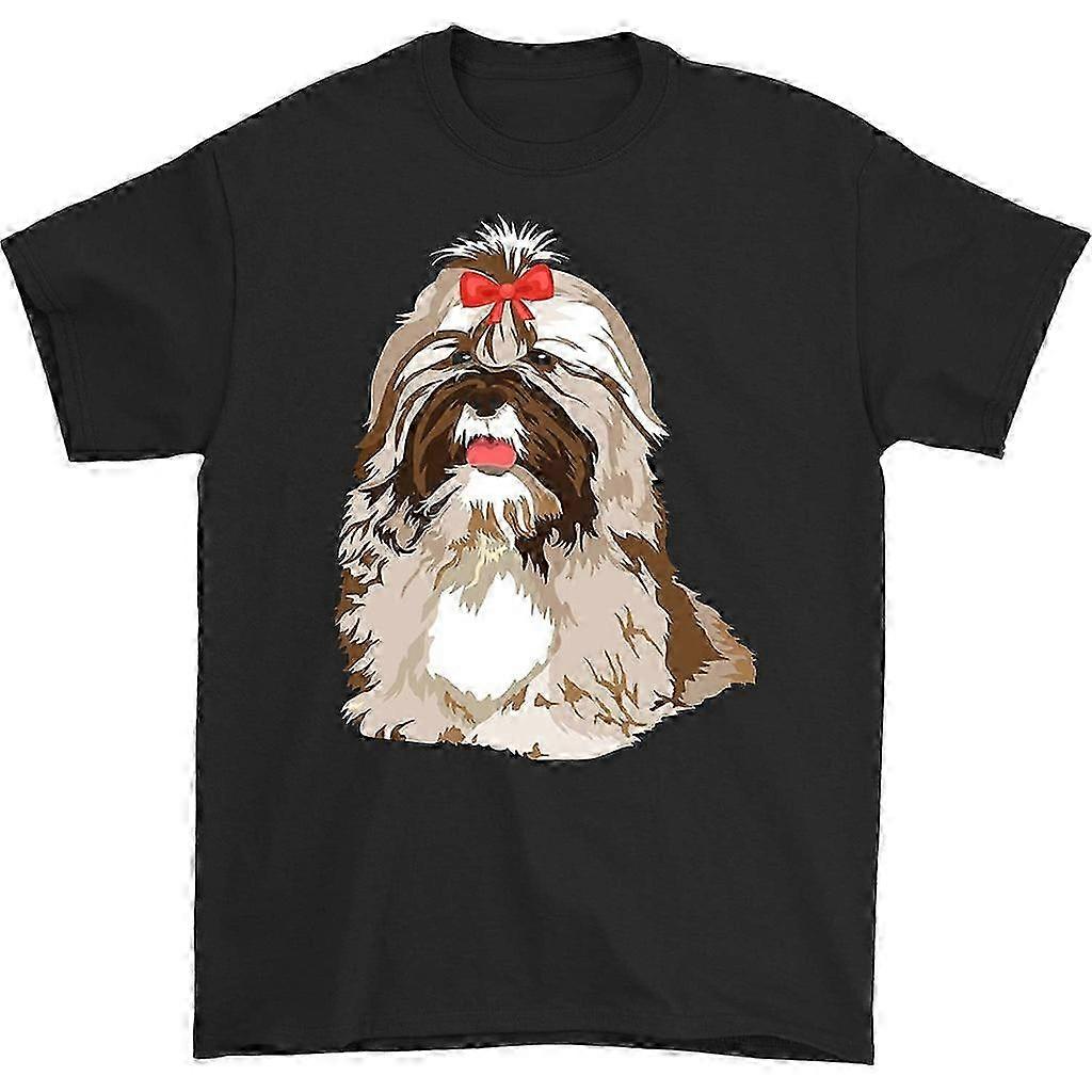 Lhasa Apso Crew Neck T-Shirt