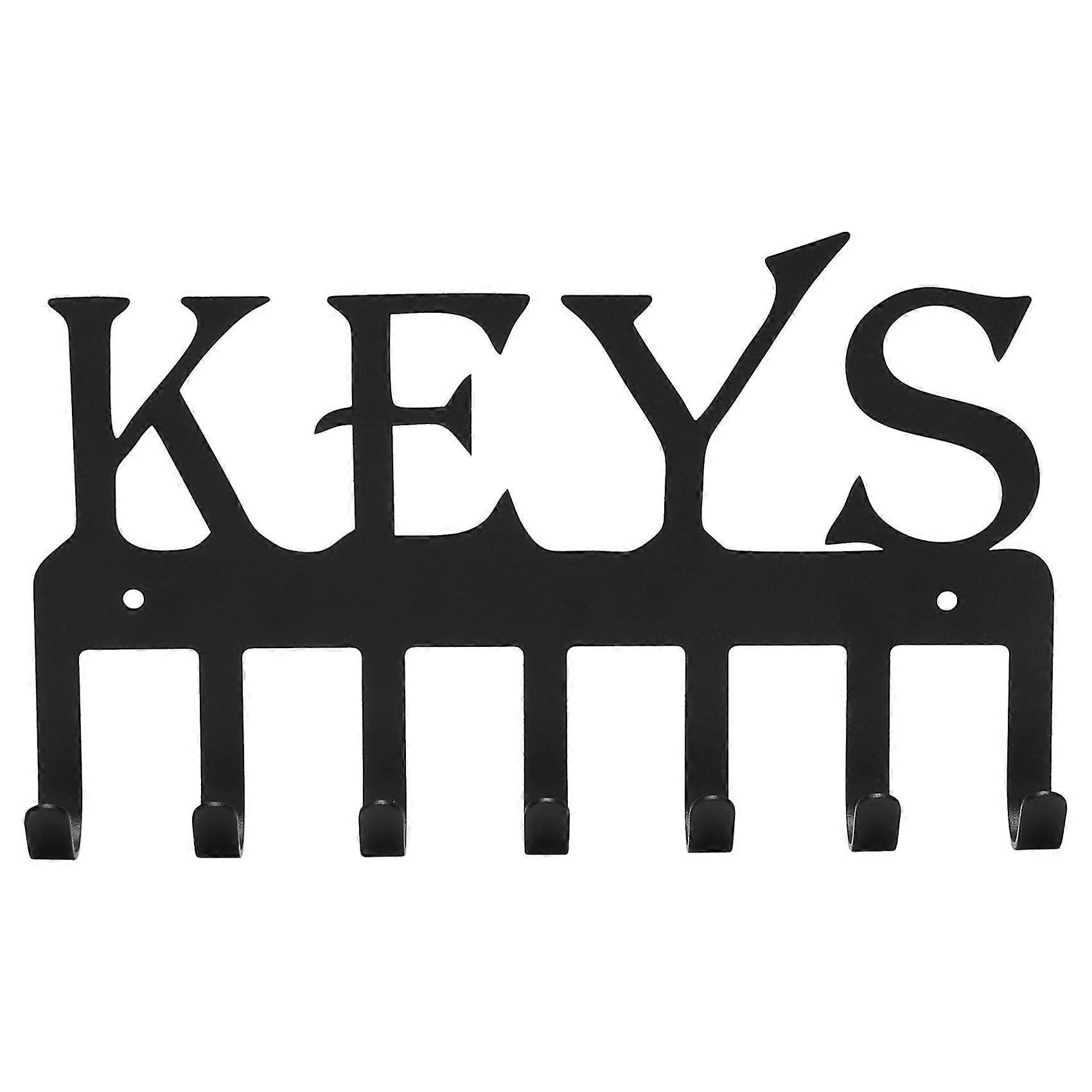 Key Holder Home Decor Rustic Western Iron Key Hanger Decorative Key Organizer