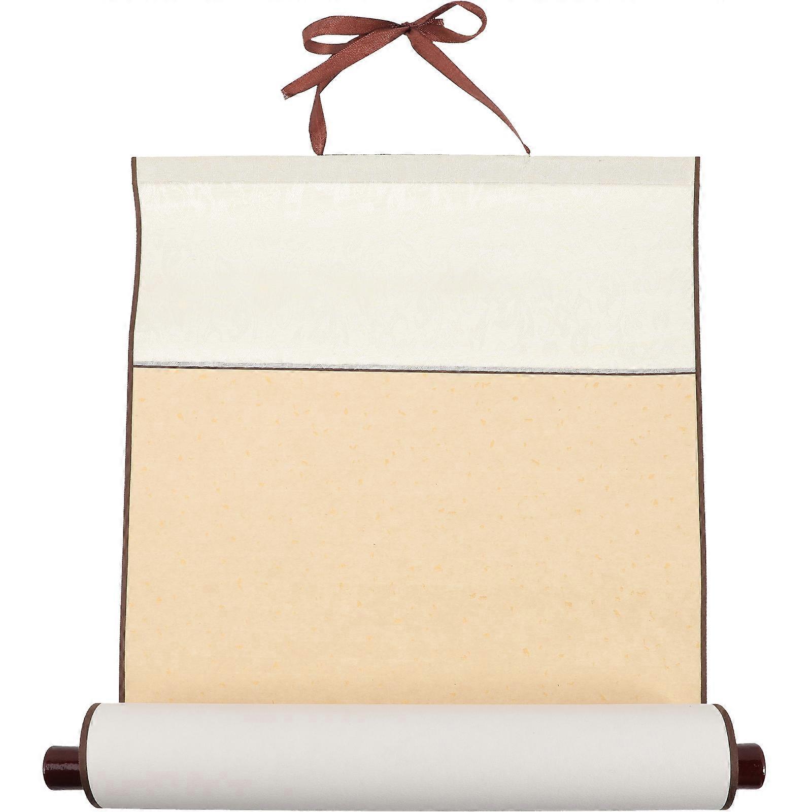 Blank Calligraphy Paper Multi-function Blank Scroll Chinese Painting Scroll Unique Painting Paper