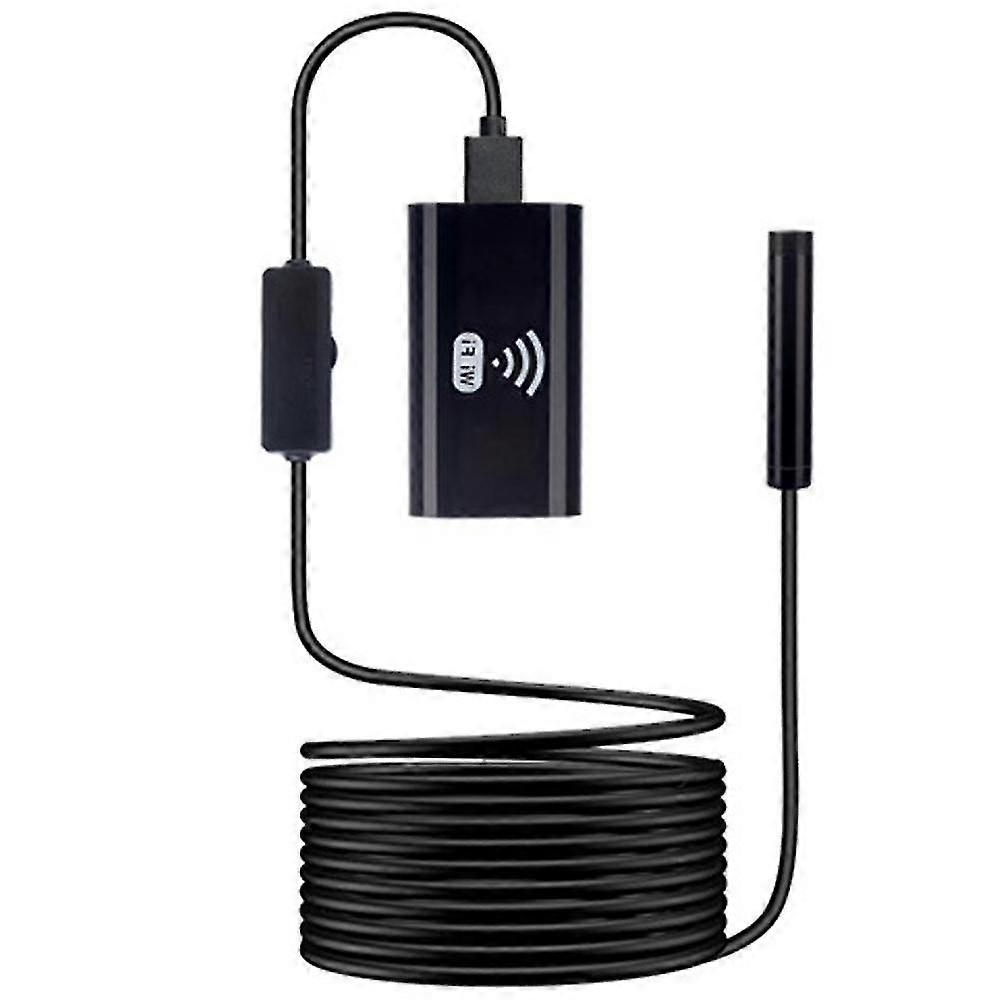 Wireless Endoscope, Wifi Borescope Inspection Camera 2.0 Megapixels Hd Waterproof Snake Camera Pipe Drain