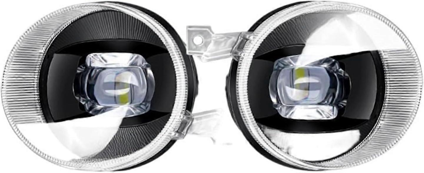 2 X 30W LED Fog Light Assembly Car Lens Fog Daytime Running Lamp, Compatible for Benz Sprinter W906 2014 2015 2016 2017 2018 (Color : Yellow Light)