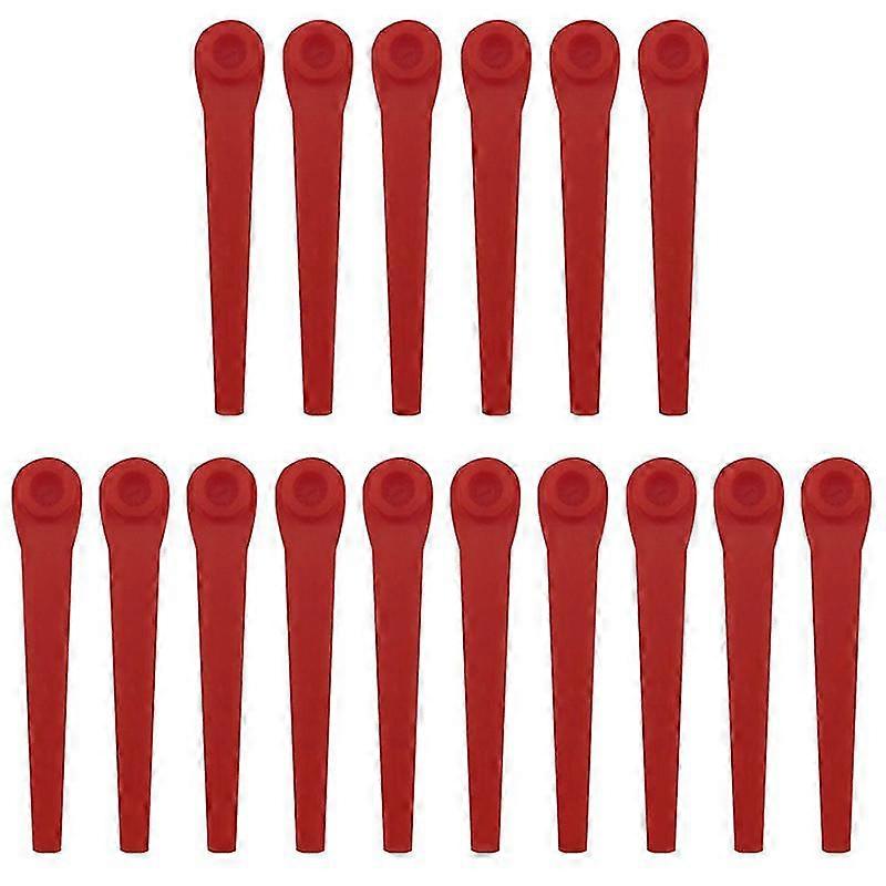 100pcs πλαστική λεπίδα χορτοκοπτικών λεπίδων αντικατάστασης χλοοκοπτικών-MXBC
