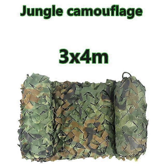 Mj Woodland Reinforced Camouflage Net Military Hunting Jungle For Pergola Gazebo Mesh Hide Garden Shade Outdoor Awning Cover