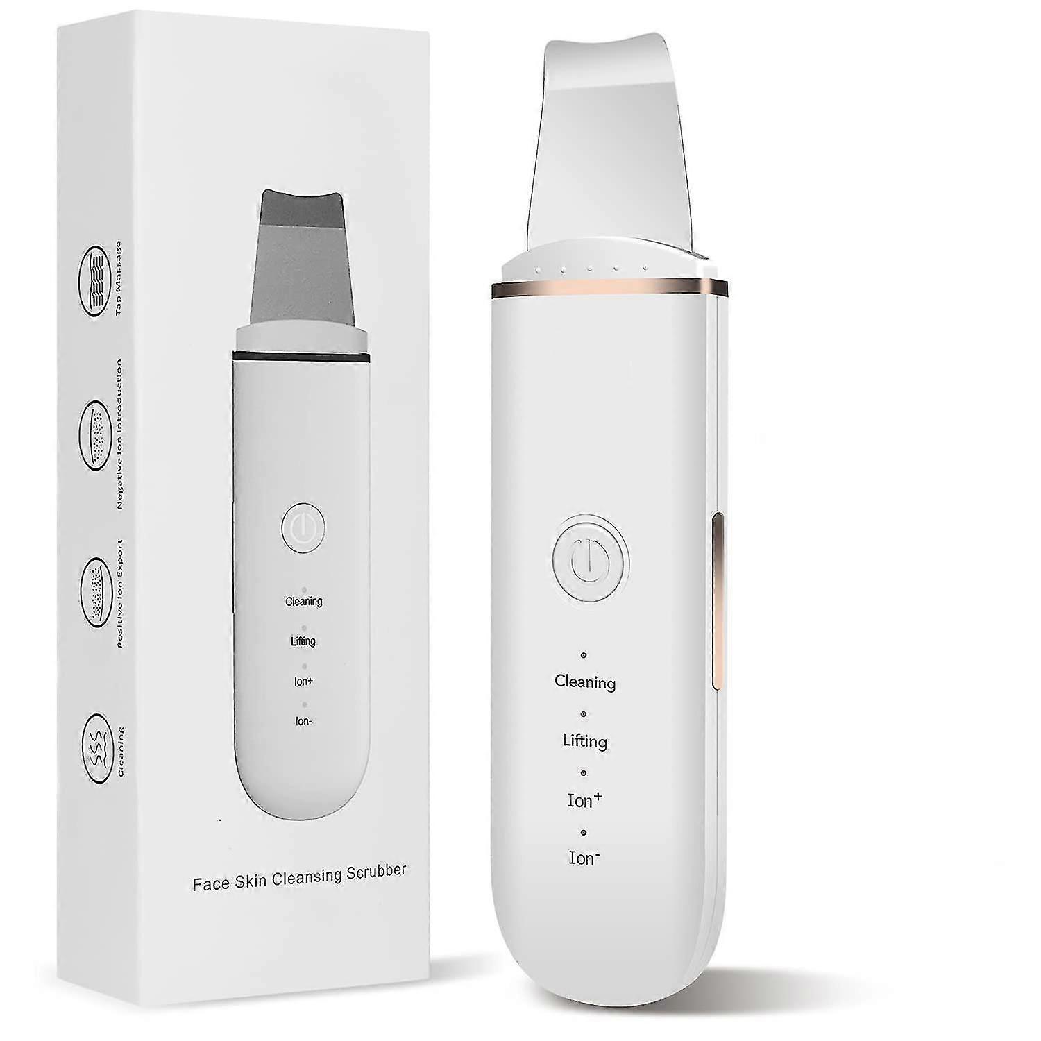 Ultrasonic Skin Spatula Face Blackhead Scraper For Deep Cleansing TW