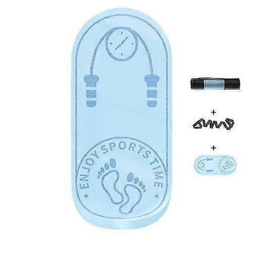 Anti-slip Shock-absorbing Yoga Mat 12mm Cushioning Mat